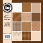 Impression Obsession - 6X6 Paper -  Basics Browns