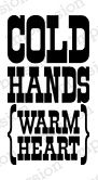 Impression Obsession - Wood Stamp - Cold Hands