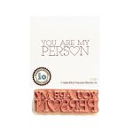 Impression Obsession - Cling Stamp - You Are My Person