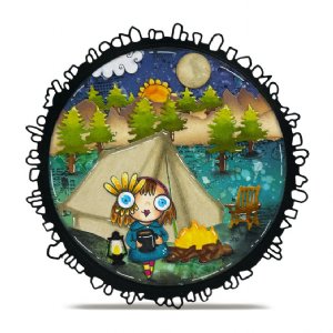 AALL and Create - Die-Cutting Die Set - Campout Magic