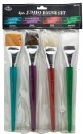 Royal & Langnickel - Brush Value Pack, Acrylic & Oil - Jumbo Handle 