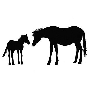 Lavinia - Clear Stamp - Horse and Foal