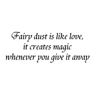 Lavinia - Clear Stamp - Fairy Dust is Like Love