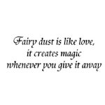 Lavinia - Clear Stamp - Fairy Dust is Like Love