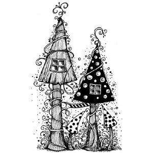 Lavinia - Clear Stamp - Fairy House