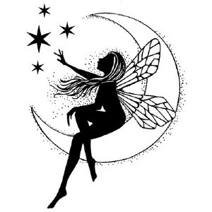 Lavinia - Clear Stamp - Moon Fairy