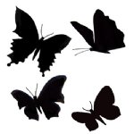 Lavinia - Clear Stamp - Butterflies