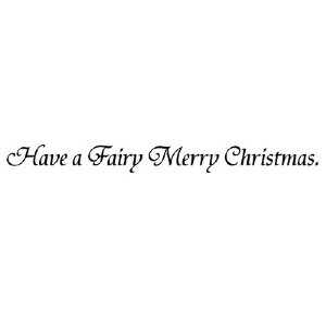 Lavinia - Clear Stamp - Fairy Merry Christmas