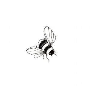 Lavinia - Clear Stamp - Bee Miniature