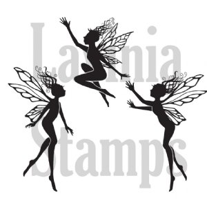Lavinia - Clear Stamp - Three Dancing Fairies
