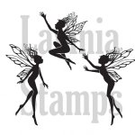 Lavinia - Clear Stamp - Three Dancing Fairies