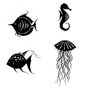 Lavinia - Clear Stamp - Sea Creatures