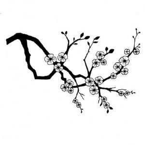 Lavinia - Clear Stamp - Cherry Blossom