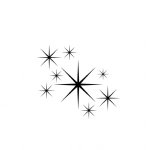 Lavinia - Clear Stamp - Stars 1 Miniature