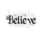Lavinia - Clear Stamp - Believe