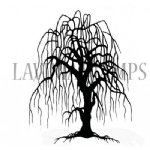 Lavinia - Clear Stamp - Weeping Willow Tree