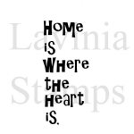 Lavinia - Clear Stamp - Home is Where