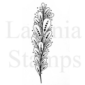 Lavinia - Clear Stamp - Zen Leaf 2