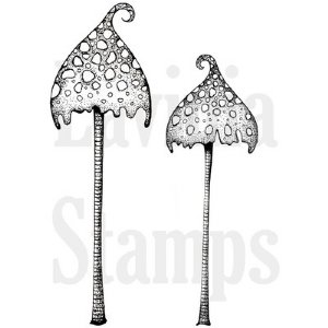 Lavinia - Clear Stamp - Spotty Toadstools