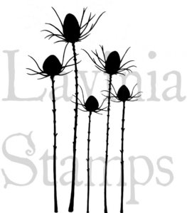 Lavinia - Clear Stamps - Silhouette Thistle