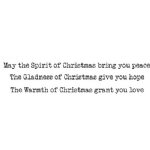 Lavinia - Clear Stamp - Spirit of Christmas