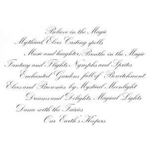 Lavinia - Clear Stamp - Sacred Spells