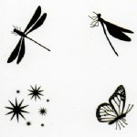 Lavinia - Clear Stamp - Fairy Bugs