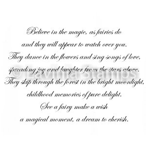 Lavinia - Clear Stamp - See a Fairy Make a Wish