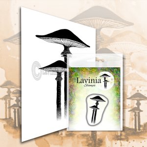 Lavinia - Clear Stamp - Meadow Mushroom (Small)