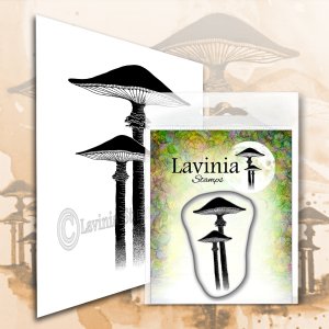 Lavinia - Clear Stamp - Meadow Mushroom