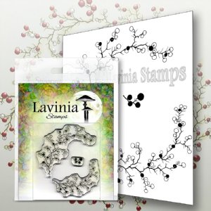Lavinia Stamps - Clear Stamp - Berry Wreath with Mini Berries