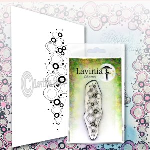Lavinia - Clear Stamp - Pink Orbs