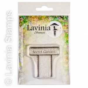 Lavinia Stamps - Clear Stamp - Secret Garden Sign