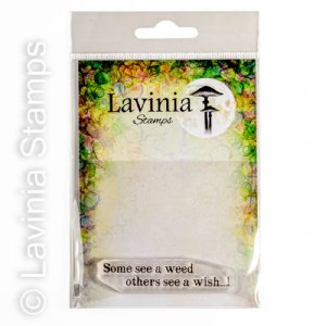 Lavinia Stamps - Clear Stamp - Some See a Weed