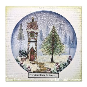 Lavinia - Clear Stamp - Christmas Joy