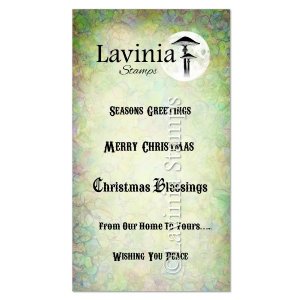 Lavinia - Clear Stamp - Christmas Greetings