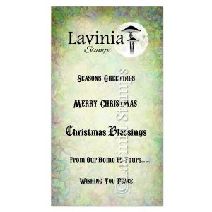 Lavinia - Clear Stamp - Christmas Greetings