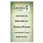 Lavinia - Clear Stamp - Christmas Greetings