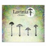 Lavinia Stamps - Clear Stamp - Purple Cap Mushrooms