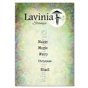 Lavinia Stamps - Clear Stamps - Mailbox Names