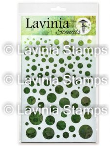 Lavinia Stamps - Stencil - White Orbs