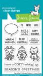 Lawn Fawn - Clear Stamp - Say What? Holiday Critters