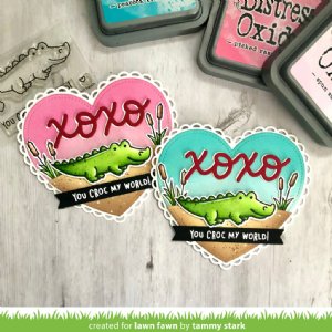 Lawn Fawn - Clear Stamp - Croc My World