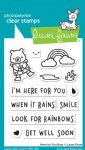 Lawn Fawn - Clear Stamp - Here For You Bear