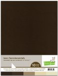 Lawn Fawn - 8.5X11 Textured Canvas Cardstock - Brown