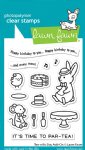 Lawn Fawn - Clear Stamp - Tea-rrific Day Add-On