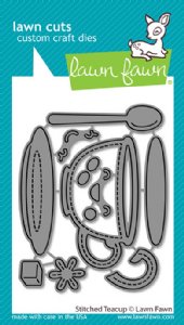 Lawn Fawn - Die Set - Stitched Teacup