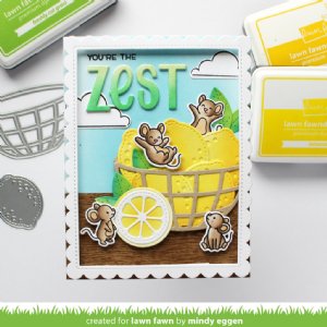 Lawn Fawn - Die Set - Zesty Lemon