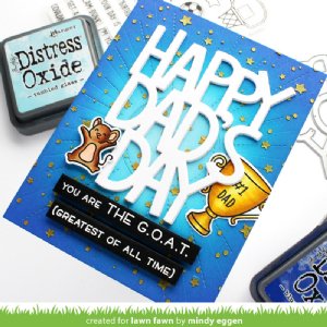 Lawn Fawn - Die Set - Giant Happy Dad's Day