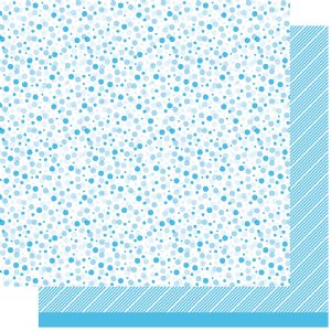 Lawn Fawn - 12X12 Paper - Blue Raspberry Fizz